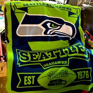 Seattle Seahawks Soft Throw Blanket